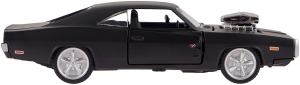Купить Машинка Rastar 1970 Dodge Charger R/T 1:36 Чорний  Фото 3