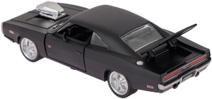 Купить Машинка Rastar 1970 Dodge Charger R/T 1:36 Чорний  Фото 4