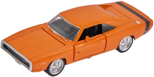 Машинка Rastar 1970 Dodge Charger R/T 1:36 Помаранчевий