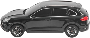 Купить Машинка Rastar Porsche Cayenne Turbo 1:24 Чорний  Фото 2