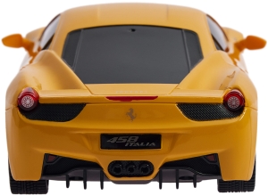 Купить Машинка Rastar Ferrari 458 Italia 1:24 Жовтий  Фото 6