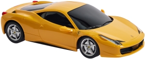 Купить Машинка Rastar Ferrari 458 Italia 1:24 Жовтий  Фото 4
