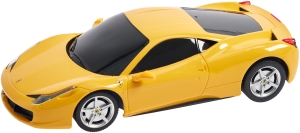 Купить Машинка Rastar Ferrari 458 Italia 1:24 Жовтий  Фото 1