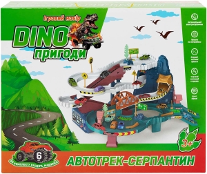 Купить Игровой набор ZIPP Toys Dino автотрек-серпантин электрический  Фото 12