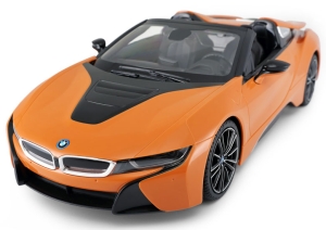 Купить Машинка Rastar BMW i8 Roadster (95560) на радіокеруванні. 1:12. Помаранчевий  Фото 1