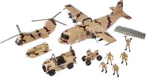 Купить Ігровий набір ZIPP Toys Військовий літак  Фото 