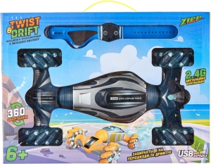 Купить Машинка ZIPP Toys Twist&Drift. Колір - сірий  Фото 11