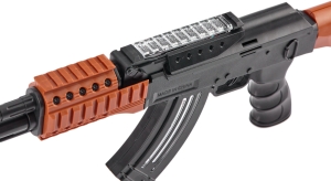 Купить Автомат свето-звуковой ZIPP Toys AK47. Цвет - черный  Фото 4