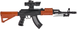 Купить Автомат свето-звуковой ZIPP Toys AK47. Цвет - черный  Фото 1