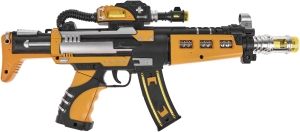 Купить Автомат свето-звуковой ZIPP Toys Оружие будущего Желтый  Фото 1