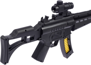 Купить Автомат свето-звуковой ZIPP Toys MP5 Черный  Фото 3