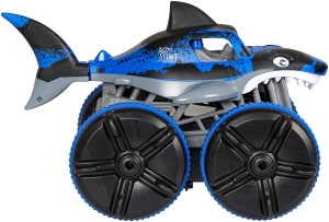 Купить Машинка-амфибия на радиоуправлении Shark. Синяя  Фото 6