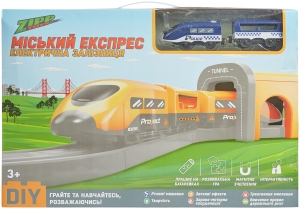 Купить Игровой набор ZIPP Toys "Городской экспресс" 104 детали. Синий  Фото 12