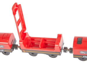 Купить Ігровий набір ZIPP Toys "Міський експрес" 92 деталі. Червоний  Фото 3