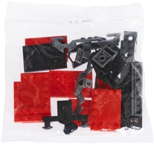 Купить Конструктор ZIPP Toys "Потяг DF5 1391 з рельсами". Колір: червоний  Фото 18