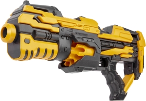 Купить Бластер ZIPP Toys FJ1056 (14 патронов). Цвет: желтый  Фото 2