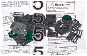 Купить Конструктор ZIPP Toys "Потяг DF11 Z з рельсами". Колір: синій  Фото 22