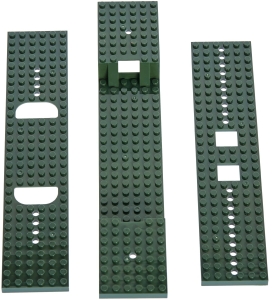 Купить Конструктор ZIPP Toys "Потяг DF2159 з рельсами". Колір: зелений  Фото 6