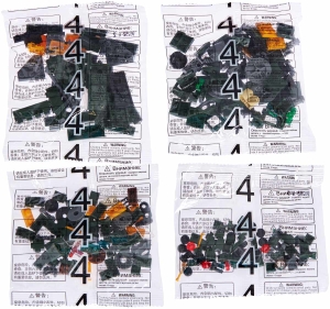 Купить Конструктор ZIPP Toys "Потяг DF2159 з рельсами". Колір: зелений  Фото 12