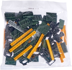 Купить Конструктор ZIPP Toys "Потяг DF2159 з рельсами". Колір: зелений  Фото 8