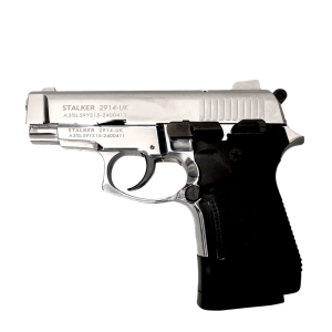 Купить Stalker 2914 UK Shiny Chrome Black Grips  Фото 1