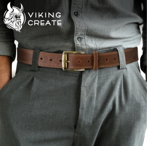 Купить Ремень из натуральной кожи Брутал  Фото 2