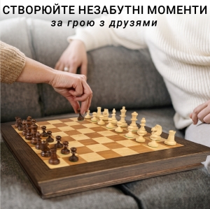 Купить Настільна гра Шахи ручної роботи з натурального дерева  Фото 5