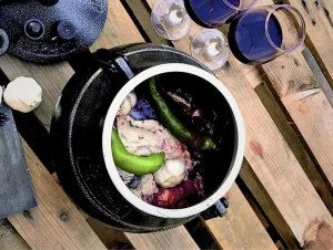 Купить Афганский казан-скороварка 50 л черный Rashko Baba  Фото 9