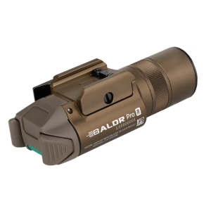 Купить Ліхтар із ЛЦВ Olight Baldr Pro R Green Laser Desert Tan  Фото 2