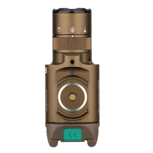 Купить Ліхтар із ЛЦВ Olight Baldr Pro R Green Laser Desert Tan  Фото 5