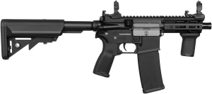 Купить Гвинтівка страйкбольна Evolution Recon XS EMR AEG 6 мм Black  Фото 