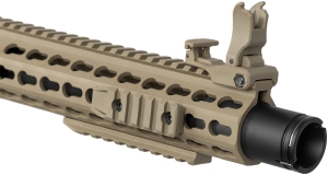 Купить Гвинтівка страйкбольна Evolution Recon 10" Amplified Carbontech AEG 6 мм Tan  Фото 5