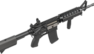 Купить Гвинтівка страйкбольна Evolution Recon SOPMOD 14.5" AEG 6 мм Black  Фото 4