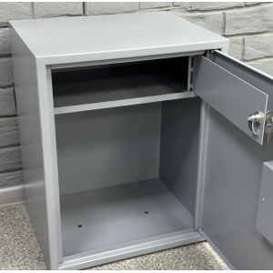 Купить Офісний сейф СБЕ-550 сірий  Фото 4