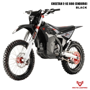 Arctic Leopard CHEETAH E-XE 880 (ENDURO) Black