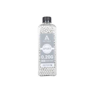 Купить Страйкбольні кулі Arcturus RS SPORT Match Grade 0.20g BBs 3000 pcs bottle White  Фото 
