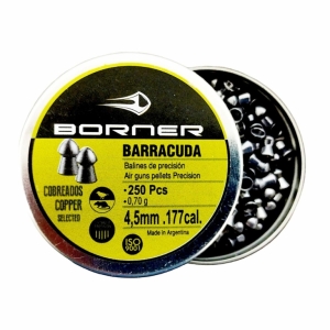 Borner Barracuda, 4,5 мм, 0,70 гр 250 шт