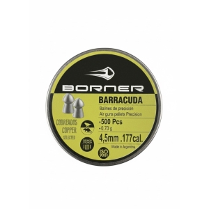 Borner Barracuda, 4,5 мм, 0,70 г 500 шт