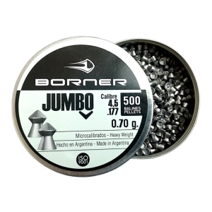 Borner Jumbo, 4,5 мм, 0,7 г 500 шт