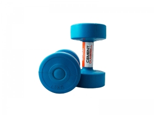 Гантели пластиковые пара LiveUp CEMENT DUMBELL