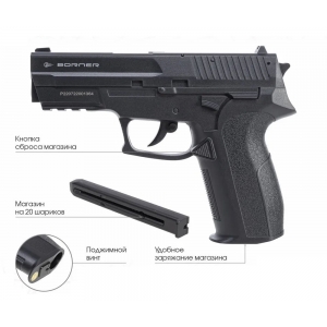 Купить Borner 2022 (Sig Sauer SP2022) Black  Фото 3