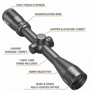 Купить Bushnell Rimfire 3-9x40 сітка DZ22 з підсвічуванням  Фото 4