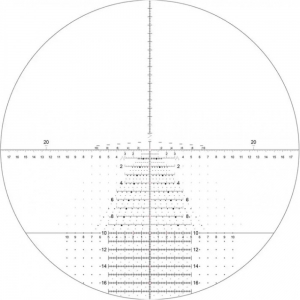 Купить Nightforce NX8 2.5-20x50 F1 ZeroS СW-ILL. Сітка TReMoR3 з підсвічуванням. Dark Earth  Фото 5